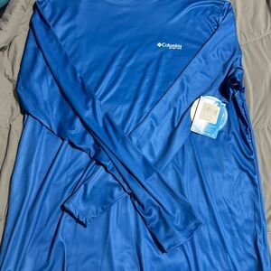 Columbia Blue Long Sleeve Shirt